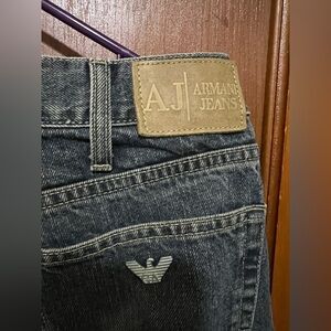 Armani Jeans Blue Classic Denim with Iconic Eagle